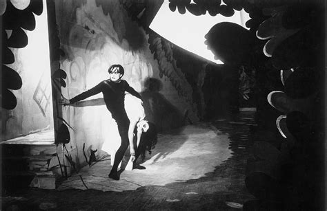 Maybe you would like to learn more about one of these? A scene from the Cabinet of Dr. Caligari, one of the first ...