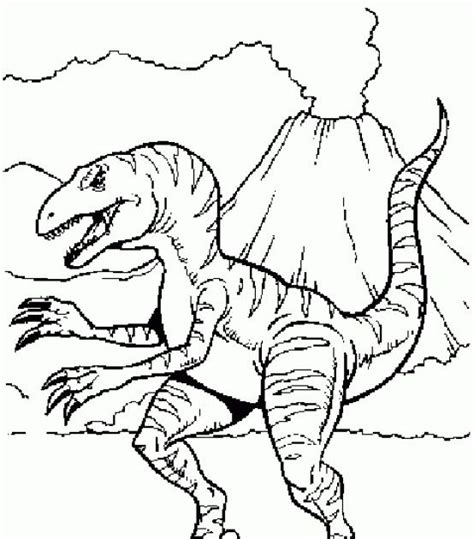 Find & download free graphic resources for velociraptor. Velociraptor Dinosaur Coloring Pages - Bowstomatch