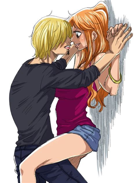 With tenor, maker of gif keyboard, add popular luffy animated gifs to your conversations. sanji x nami | Tumblr | one piece | Pinterest