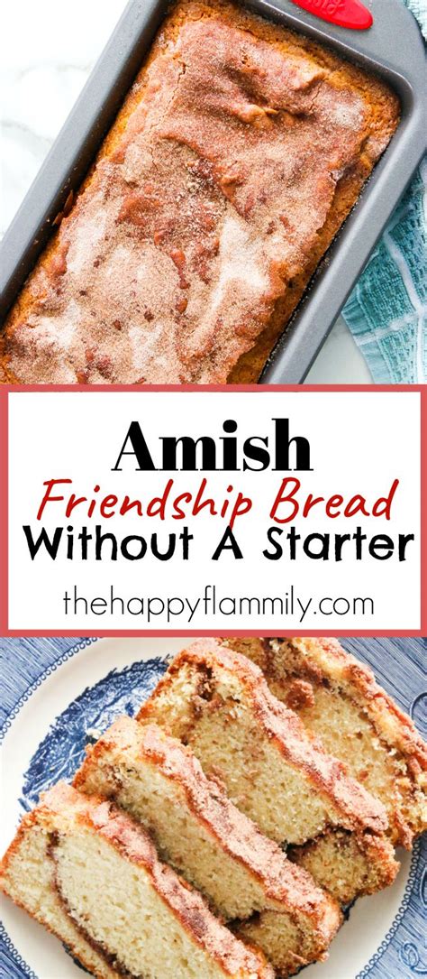 It is as easy as having the starter, feeding it and then on day 10 bake and pass the starter on to someone else. Amish Friendship Bread Without A Starter in 2020 | Easy baking recipes, Amish friendship bread ...