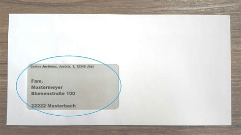 Wusste aber nicht, dass da eine für 1,40€ drauf miss. Briefe und Pakete richtig beschriften für Deutschland