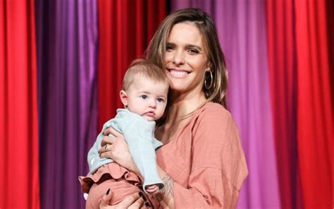 Fernanda lima encontra os filhos em gravação: Fernanda Lima sobre filha com Rodrigo Hilbert: "Nós ...