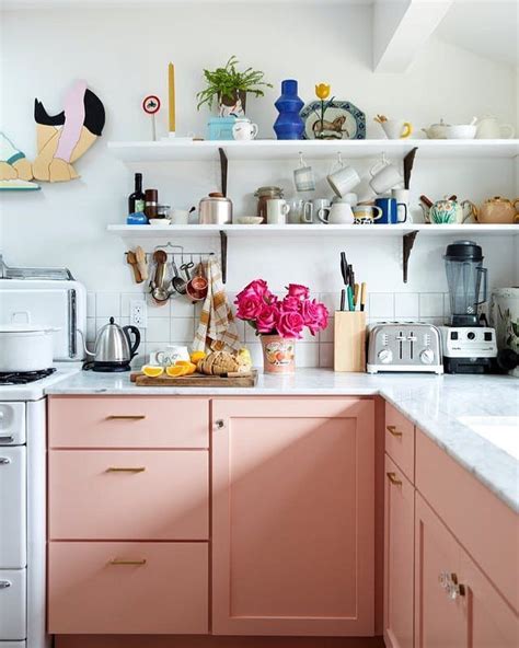 Quite the popular choice, glass is a great option when deciding to trade in the usual cabinet doors. Would you ever go for a pastel shakeup in the kitchen? These unconventional cabinet colors ...