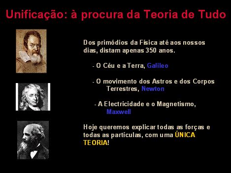 Uma teoria de tudo, ou teoria do todo, ou ainda teoria unificada ou unificadora, expressões mais simples para teoria da grande unificação, ou tgu (ou toe por suas iniciais em inglês), é uma teoria científica hipotética que unificaria, procuraria explicar e conectar em uma só estrutura teórica. Teoria de Tudo