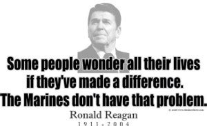 Ronald wilson reagan was an american politician and actor, who served as the 40th president of the united states from 1981 to 1989. Quotes Of Ronald Reagan About Marines. QuotesGram