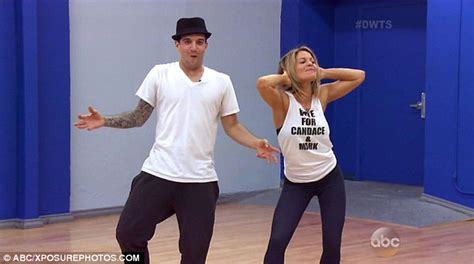 October 1, 2011 7:07 am: Mark Ballas seriously injured rehearsing with Candace Cameron Bure ... may not be able to ...