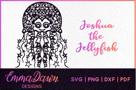 Svg, png, dxf, eps, jpg, and pdf file types compatible with silhouette studio, cricut design space, scan n jellyfish mandala. JOSHUA THE JELLYFISH MANDALA / ZENTANGLE DESIGN SVG By ...