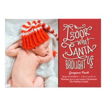 In british english, a full stop is not required after titles. From Santa Birth Announcement Christmas Card | Zazzle.com | Birth announcement christmas card ...