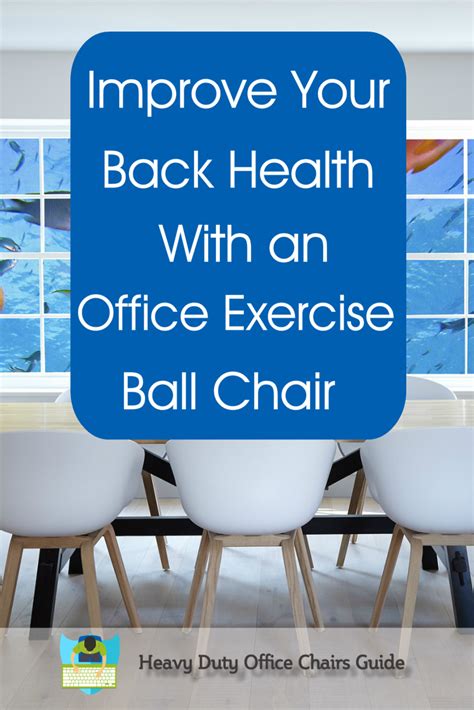 Get rid of your desk chair and substitute an exercise ball, suggests smith. Best Office Exercise Ball Chair To Improve Your Posture ...