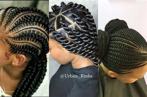 There are a lot of variations of this hairstyle, that is why every woman who wants to try it will be able to find an option suitable only for her. latest Ghana weaving all back 2018: 25 Beautiful Ghana ...