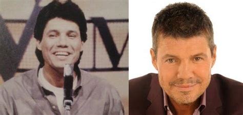 Marcelo tinelli comenzó su carrera en la radio argentina, en 1973. El antes y después de los personajes de "Videomatch"