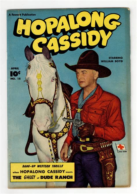 Hopalong Cassidy (1943 Fawcett/DC) 18 GD/VG 3.0