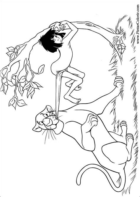 Kostenlose ausmalbilder in einer vielzahl von themenbereichen, zum ausdrucken und anmalen. Desenhos Para Pintar e Colorir O Livro Da Selva - Imprimir ...