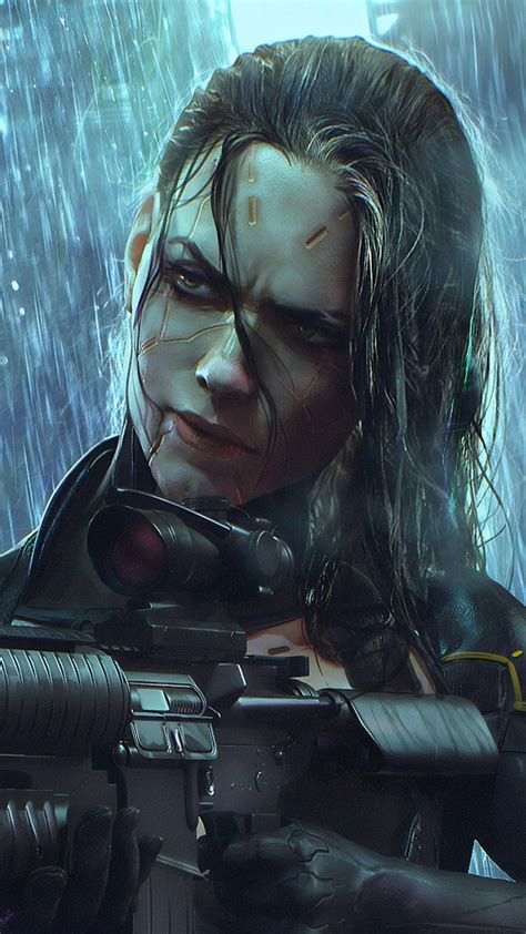 Maybe you would like to learn more about one of these? Woman Warrior Cyberpunk 2077 4K Ultra HD Mobile Wallpaper