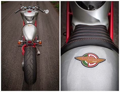 For its special was inspired by the 9 1/2 radical ducati. For Motorcycle fans: Ducati Monster SR2 Cafe Racer