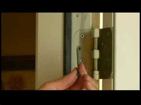 When cabinet door hinge screws work loose over time (and they do), remove them one at a time, and fill the hole with toothpicks that have been dipped in woodworking glue. Home Repair : How to Tighten a Loose Door Hinge (With ...