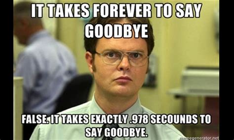 Saying goodbye to your love ones is never easy scroll down and enjoy the best collection of trending 18 funny goodbye memes. SAYING GOODBYE MEMES image memes at relatably.com