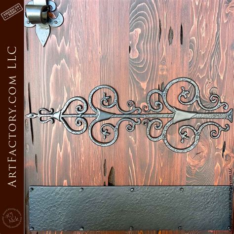 A blacksmith and an artisan, miran specializes in sophisticated design, making unique wrought iron sculptures, staircase railings, fences and gates, wrought iron furniture, gazebos and balconies. Medieval Fortress Double Doors: Custom Blacksmith Forged ...