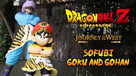The series follows the adventures of protagonist son goku from his childhood through adulthood as he trains in martial arts. Figure Review: Sofubi DBZ Journey to the West Goku and Gohan - YouTube