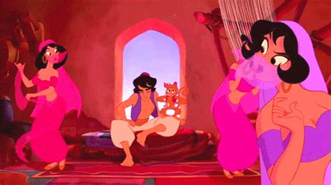 Blonde gets frisky at a. Aladdin finding himself stuck in a brothel. | Disney ...