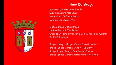 The team was established in 2007 when sc braga and aaum (university of minho students association) merged their futsal teams. Hino Do Sporting Clube Do Braga - Himno Del Sp.Braga - YouTube