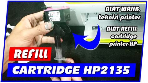 Semoga bisa bermanfaat bagi pembaca. Cara Refill Tinta Printer HP 2135 Cartridge 680 - YouTube