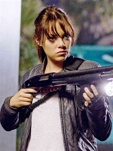 This subreddit is dedicated to the geeky women of science, scifi, video games, anime, fantasy, and any and every geeky genre that's out there. Emma Stone Zombieland Black Leather Jacket | Desert Leather