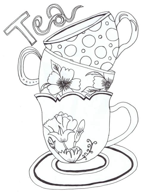 Simply click on the image or text below to download and print your free. Cups Coloring Pages - Coloring Home