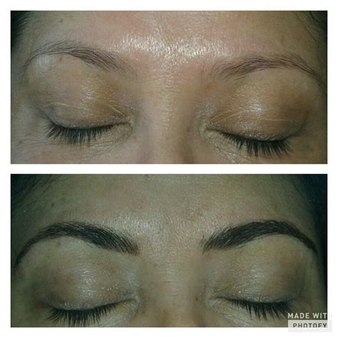 My personal microblading eyebrows experience with before and after photo and video. Before and after Microbladed eyebrows. | Eyebrows ...