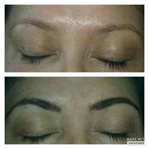 My personal microblading eyebrows experience with before and after photo and video. Before and after Microbladed eyebrows. | Eyebrows ...