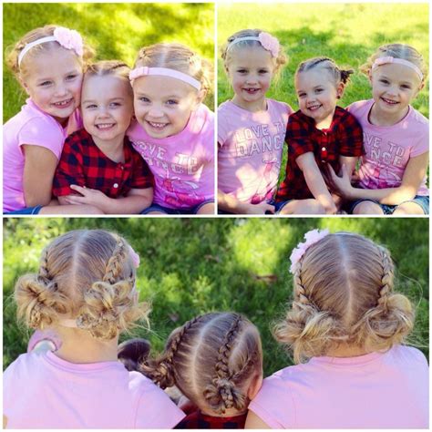 Maybe you would like to learn more about one of these? Double, Dutch lace braids & French braids into messy buns ...