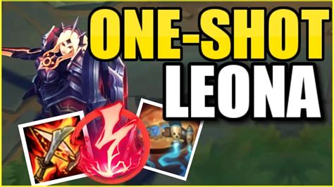 Leona coaching from the rank 1 leona na. THIS LEONA MID BUILD *LITERALLY* ONE-SHOTS! || Lunar ...
