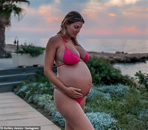 You and your baby should stay away from people who are ill. Pregnant Ashley James tells fans she has been for her flu ...