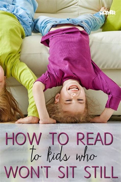 How To Read To Kids Who Won't Sit Still | Playful ...