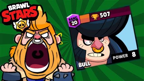 ▻▻ supr.cl/playbrawl be a brawler! VERSCHWITZER GEHT NICHT! ENDLICH BULL AUF 500 TROPHÄEN(ZU ...