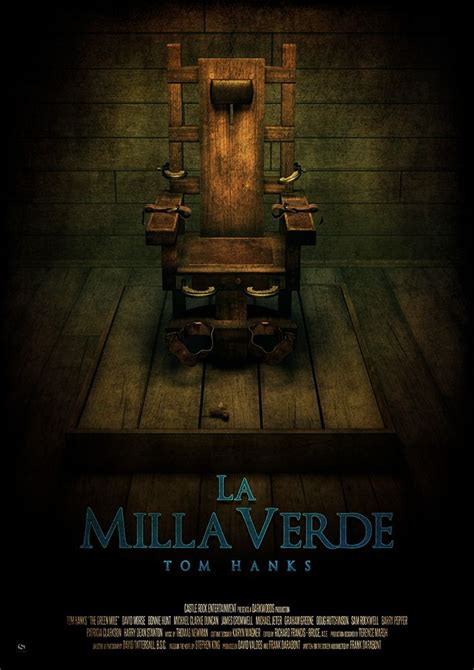 En el sur de los estados unidos, en plena depresión, paul edgecomb es un vigilante penitenciario a cargo de la milla verde, un pasillo que separa las celdas de los reclusos condenados a la silla eléctrica. La Milla Verde | Milla verde, Cine, Caratula