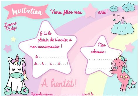 Carte anniversaire à imprimer invites anniversaire. What Next: Modele Carte Invitation Anniversaire Fille 6 Ans