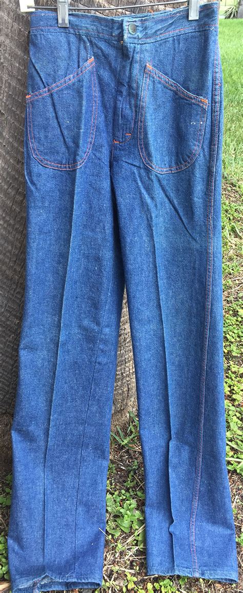 Mens boot cut jeans slightly flared slim fit famous brand blue black jeans designer classic male stretch denim jeans. Landlubber 4084 Altered 70s Boot Cut Vintage Denim Jeans