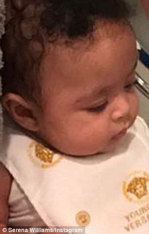 Serena williams shows off her baby bump. Serena Williams 'so stressed' nurturing her teething baby ...