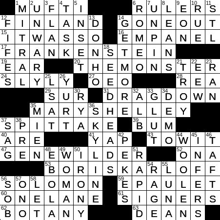 This clue was last seen on new york times crossword on february 10 2018 in case the clue doesn't fit or there's. Stephen kings first published novel crossword clue ...