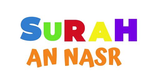 Di sisi lain, kalimat di dalam surat pendek tersebut juga terdiri dari argumen kuat atau tidak terbantahkan yang meruntuhkan paradigma serta keyakinan kaum musyrikin. Surah AN Nasr - YouTube