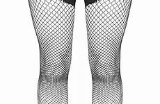 fishnet stockings wide