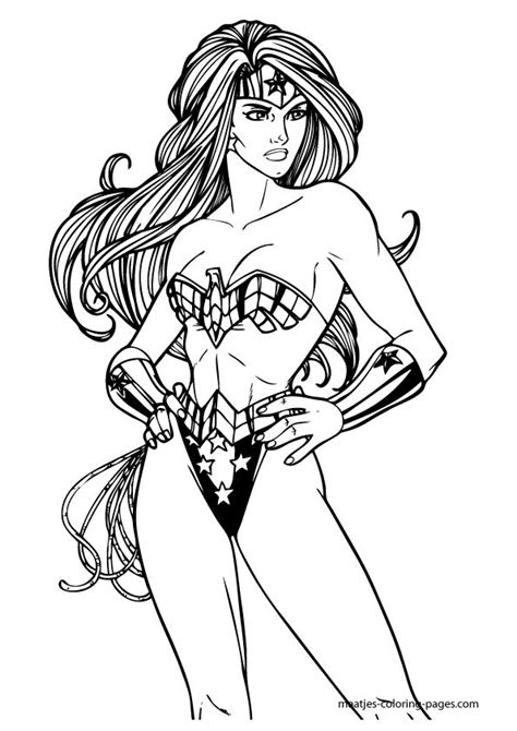 I can see it now: Wonder woman coloring pages to download and print for free