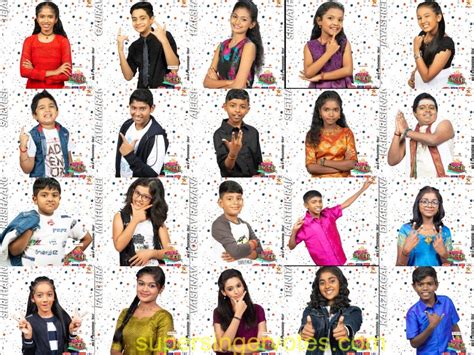 You can do super singer vote and support your favorite artist in a vijay television show. Star Singer Season 8 Contestants - Best Event in The World