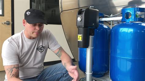 Travel trailer propane tank holder. Neutron Travel Trailer Part 1: Front Coupler & Propane ...