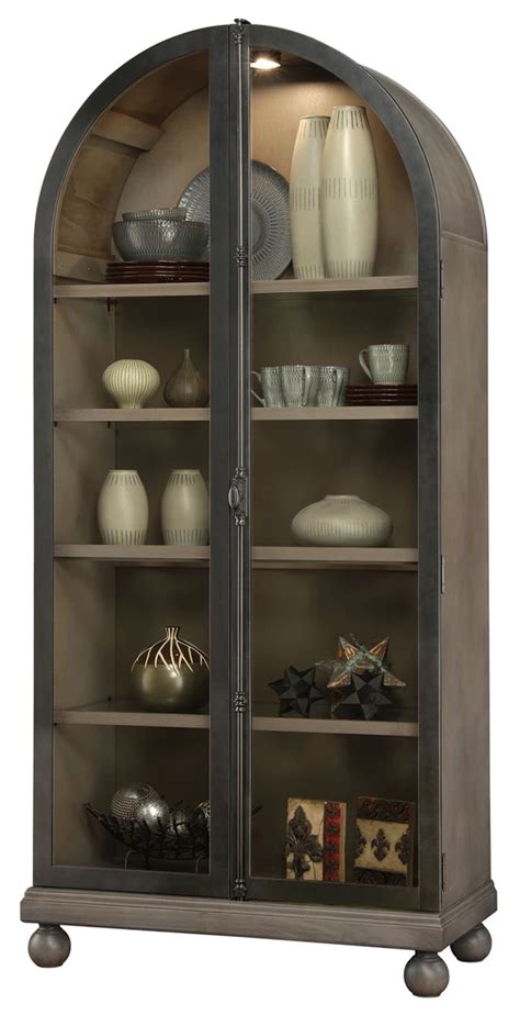 Go for an updated traditional look in wood or try our contemporary curio cabinets for a more cutting edge feel. Howard Miller Naomi II Display Cabinet 670056 | Curio ...