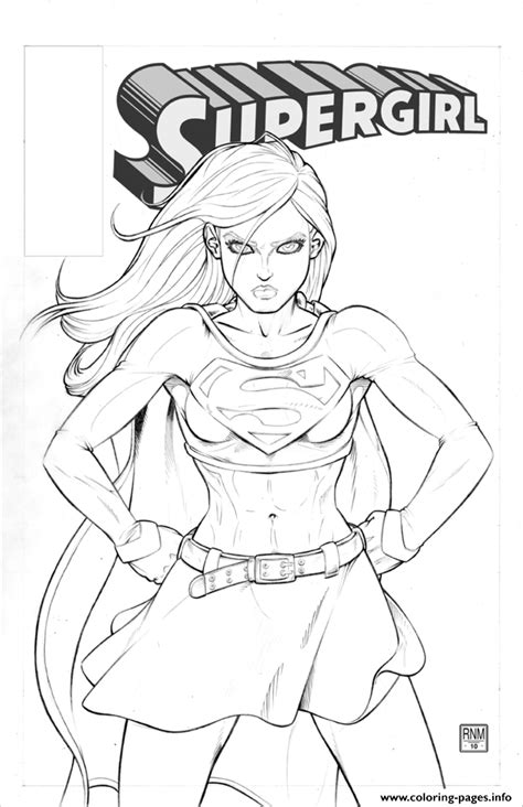 Check spelling or type a new query. Supergirl Official Coloring Pages Printable