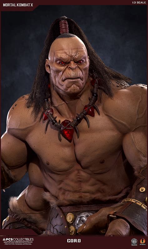 He was defeated by liu kang in the tenth, ending outworld's hopes of assimilating earthrealm. Mortal Kombat X Goro Statue Photos and Pre-Order Info ...
