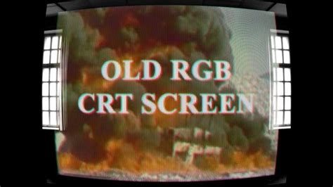 Subscribe to our youtube channel. VIDEOHIVE OLD RGB CRT SCREEN - Adobe After Effects