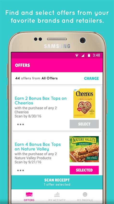 No more sending box tops to school. Box Tops® Bonus App - Android Apps on Google Play